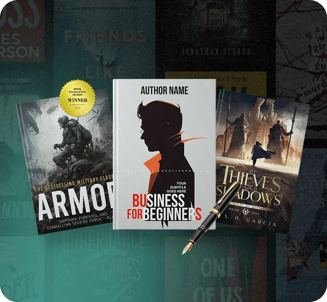 Book editing showcase with children&rsquo;s titles and professional layout